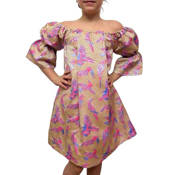 Florence Fancy Bird Pattern Dress size 10 - Picture 5 of 5